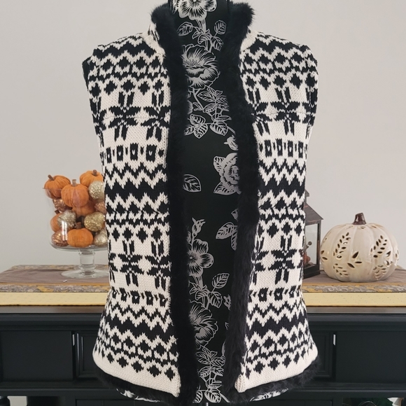 Talbots knit vest - Picture 1 of 6